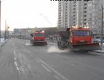 600 единиц техники вышли на уборку улиц СПб